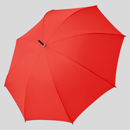 Stockschirm, farbig, aufgespannt