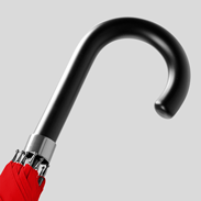 Stockschirm, farbig, henkel