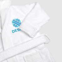 Baby-Bademantel mit Kapuze, Detailansicht