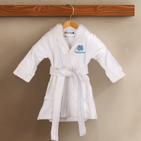 Baby-Bademantel mit Kapuze