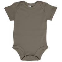 Babybody Kurzarm, Organic, Farbe Khakigrün