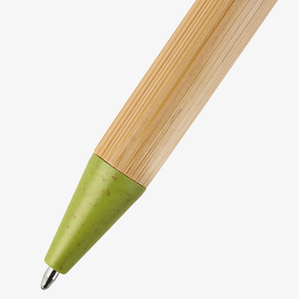 Bambus-Weizenstroh-Kugelschreiber