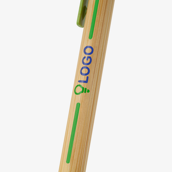 Bambus-Weizenstroh-Kugelschreiber
