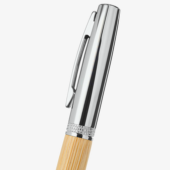 Bambus-Kugelschreiber Chroma, ohne Werbeanbringung