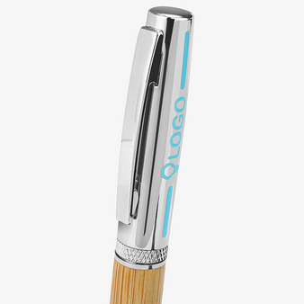 Bambus-Kugelschreiber Chroma