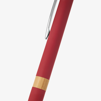 Bambus-Softtouch-Kugelschreiber Chroma, ohne Werbeanbringung