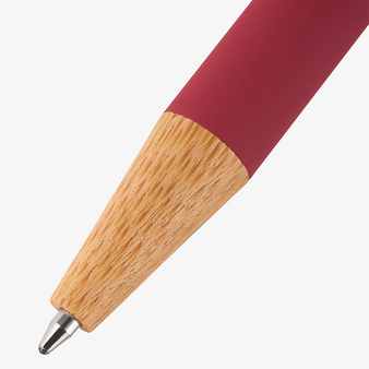 Bambus-Softtouch-Kugelschreiber Pastell