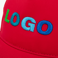 Baseballcap Basic Twill, 3D-Stick, Detailansicht