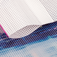 Baugerüstbanner mit Hohlsaum oben und unten