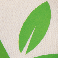 Baumwolltasche weiß/natur, Kurzhenkel - 4/0-farbig, beidseitig bedruckt