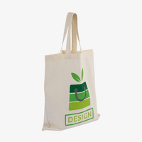 Baumwolltasche weiß/natur, Kurzhenkel - 4/0-farbig, beidseitig bedruckt