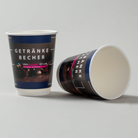 Becher doppelwandig 200ml, 4/0-farbig (CMYK), Innenansicht