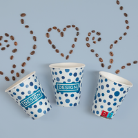 Becher einwandig 250 ml, 4/0-farbig