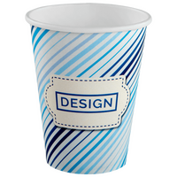 Becher einwandig mit Eichstrich 300 ml, 4/0-farbig (CMYK)