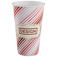 Becher einwandig mit Eichstrich 400 ml, 4/0-farbig (CMYK)