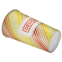 Becher einwandig mit Eichstrich 500 ml, 4/0-farbig