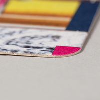 Bierdeckel, farbig bedruckt, quadratisch, Bier Motive