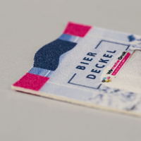 Bierdeckel, Form, details