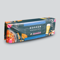 Biertisch, farbig bedruckt