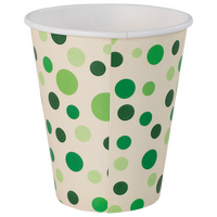 Bio Becher einwandig 250 ml, 4/0-farbig