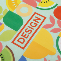 Bio-Baumwolltasche farbig, Langhenkel