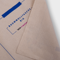 Baumwolltasche, farbig bedruckt, details