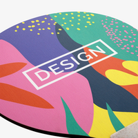 Birkenholzschläger mit Ball und vollflächigem Design