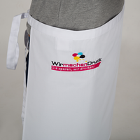 Bistroschürzen, farbig bestickt