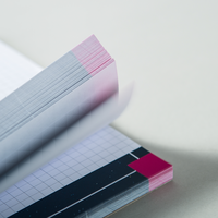 Block, farbig bedruckt, liegend 