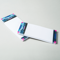 Block, farbig bedruckt, liegend