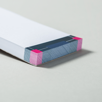 Block, farbig bedruckt, liegend