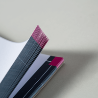 Block quer, farbig bedruckt, liegend