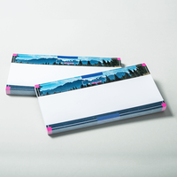 Block quer, farbig bedruckt, liegend