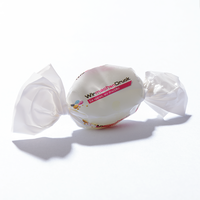 Bonbons,farbig bedruckt, liegend