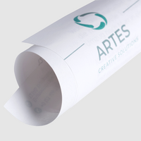 Briefpapier, bedruckt, gerollt