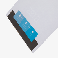 Briefpapier DIN A4, 4/0 farbig (Vorderseite: farbig / Rückseite: unbedruckt), Bankpostpapier mit Wasserzeichen