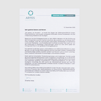 Briefpapier, farbig bedruckt, liegend