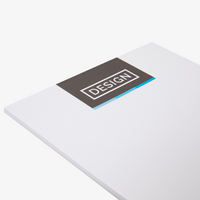 Briefpapier DIN A4, 4/4 farbig (Vorderseite: farbig / Rückseite: farbig), Bankpostpapier mit Wasserzeichen