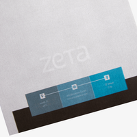 Briefpapier DIN A6, 1/0 farbig (Vorderseite: Graustufen / Rückseite: unbedruckt), Bankpostpapier mit Wasserzeichen