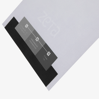 Briefpapier DIN A4, 1/1 farbig (Vorderseite: Graustufen / Rückseite: Graustufen), Bankpostpapier mit Wasserzeichen