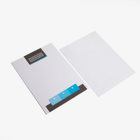 Briefpapier DIN A4, 4/0 farbig (Vorderseite: farbig / Rückseite: unbedruckt), Bankpostpapier mit Wasserzeichen