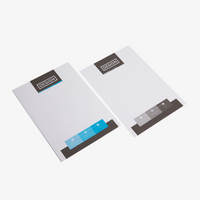 Briefpapier DIN A4, 4/1 farbig (Vorderseite: farbig / Rückseite: Graustufen), Bankpostpapier mit Wasserzeichen