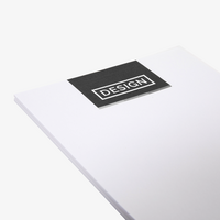 Briefpapier DIN lang, 1/0 farbig (Vorderseite: Graustufen / Rückseite: unbedruckt), Bankpostpapier mit Wasserzeichen