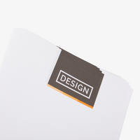 Briefpapier DIN lang, 4/0 farbig (Vorderseite: farbig / Rückseite: unbedruckt), Bankpostpapier mit Wasserzeichen