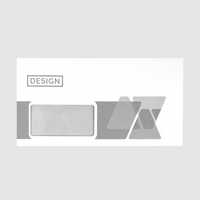 Briefumschlag DIN lang kompakt quer, haftklebend mit Fenster, einseitig 1/0 bedruckt