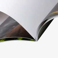 Broschuere, farbig bedruckt, liegend aufgeschlagen, details