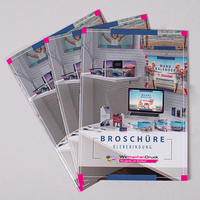 Broschüre mit PUR-Klebebindung DIN A4 quer