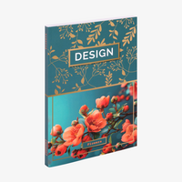 Buch, farbig bedruckt, Motiv