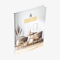 Buch, farbig bedruckt, Motiv, aufgestellt