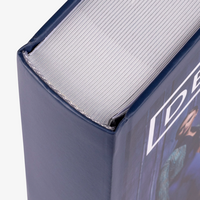 Buch Hardcover mit rundem Rücken 13,5 x 21,5 cm Detailansicht Rücken